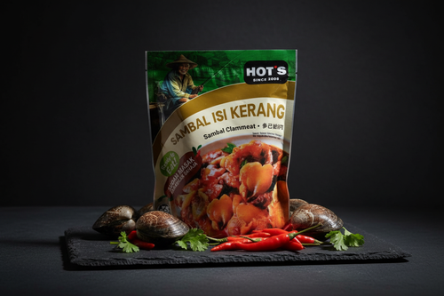 HOT'S Sambal Isi Kerang — Product Shot